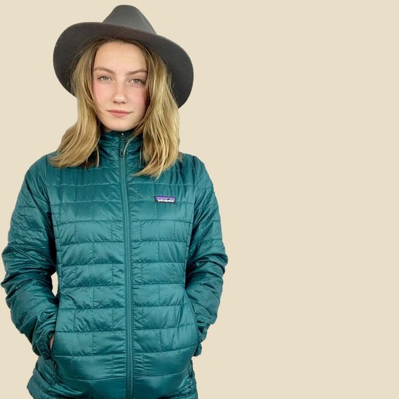 patagonia piki green jacket